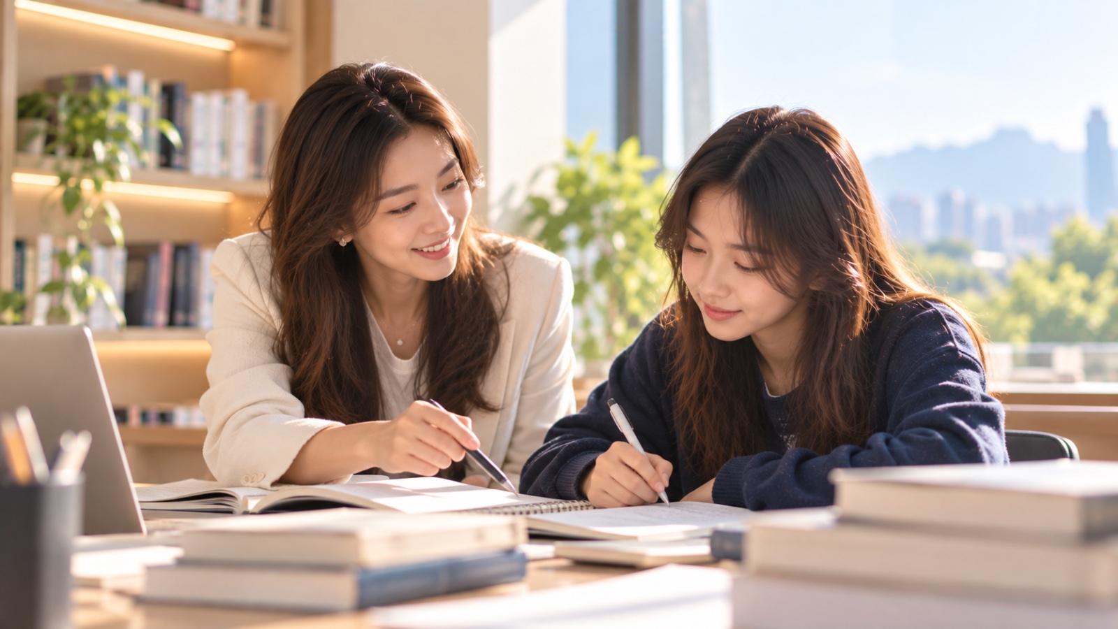 Scholar Academy 導師團隊頁面教學場景圖片